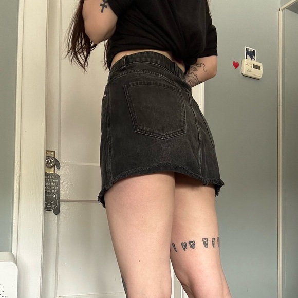 We the free denim skirt - Picture 2 of 3